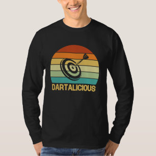 Dart Board Dartalicious Bullseye Dar for Teams T-Shirt