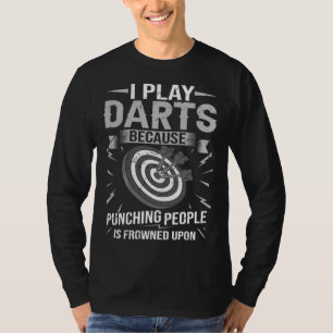 Dart Board Game Player Dartboard Machine Sport 1 T-Shirt