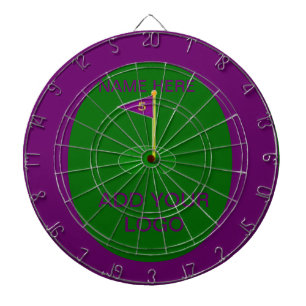 DART BOARD GOLF--CUSTOM BUSINESS LOGO