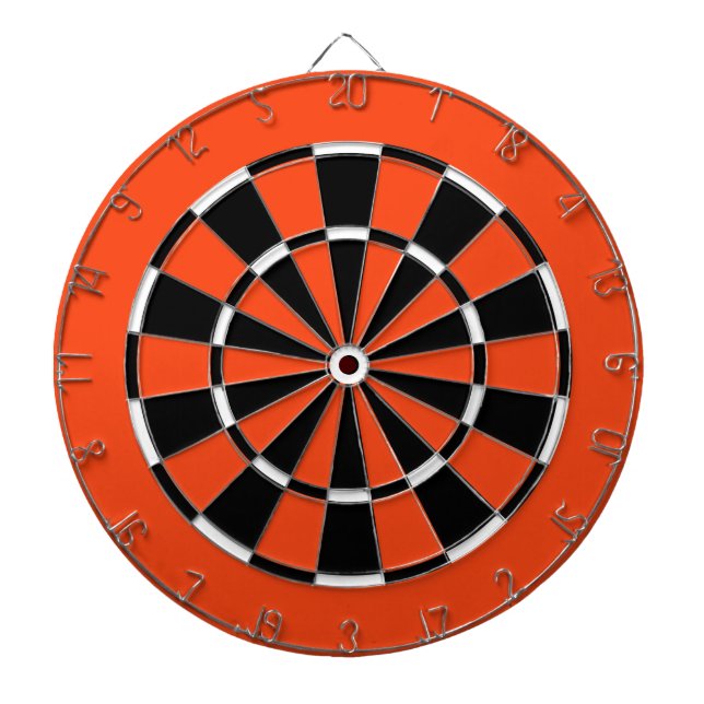 Dart Board in Philadelphia Hockey Colors (Front)