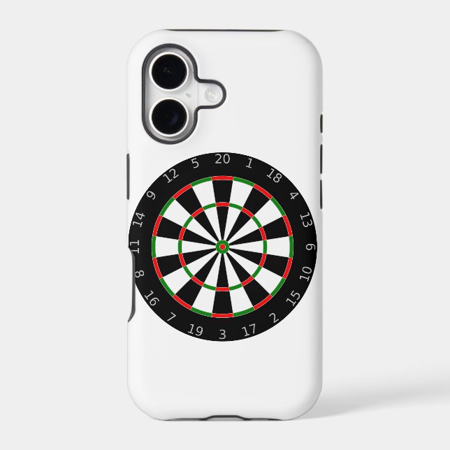Dart Board Iphone Case (Back)