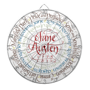 Dart Board - Jane Austen Period Dramas