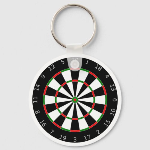 DART BOARD KEYCHAIN