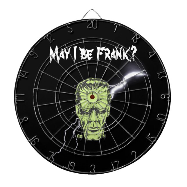 Dart Board, May I Be Frank, Frankenstein Dart Board (Front)