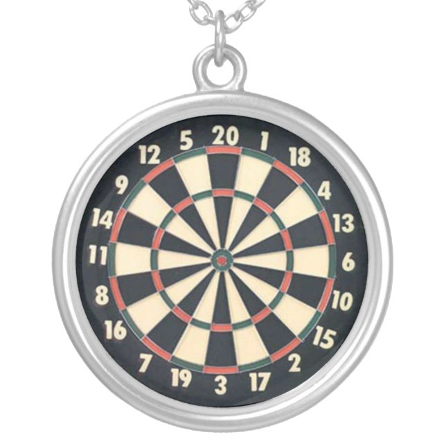 dart board necklace (Front)