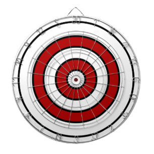Dart Board/Red and Black Dartboard