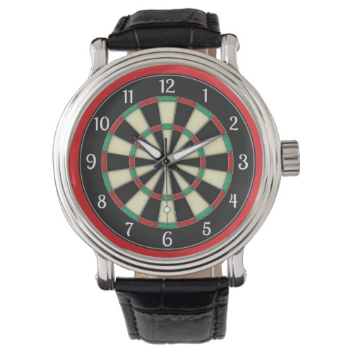 Dart Board Sporty Style Watch