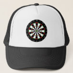 Dart Board Trucker Hat at Zazzle