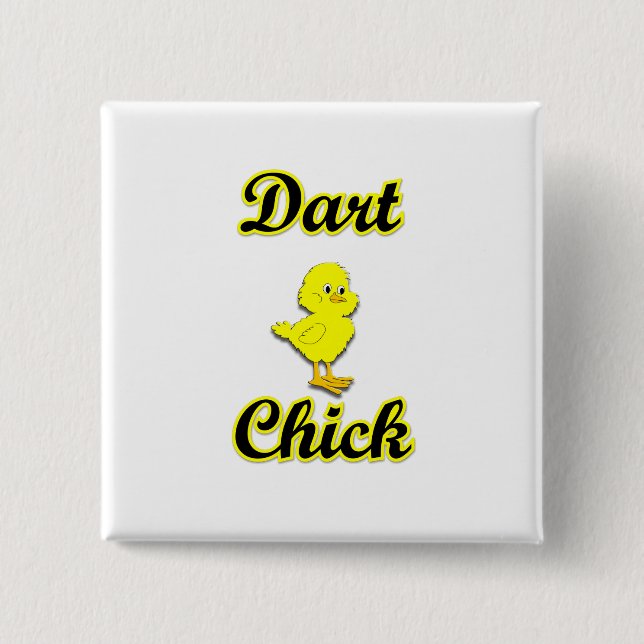Dart Chick Button (Front)