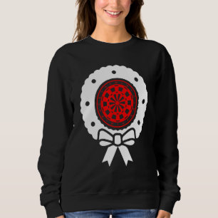 Dart Christmas outfit dart player Sweatshirt