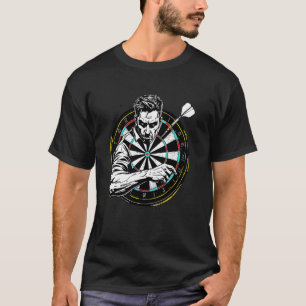 Dart Design Dart Player Outfit Dart Tournament Tri T-Shirt