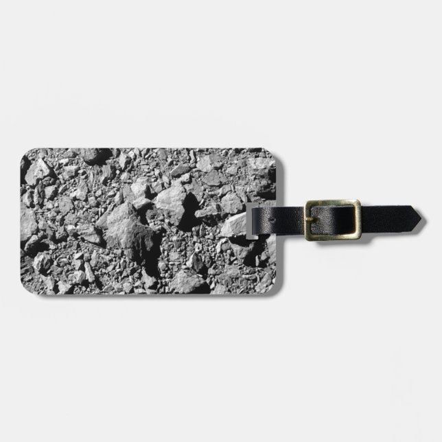 DART Dimorphos Asteroid Moonlet Surface Luggage Tag (Front Horizontal)