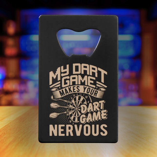 Dart Game Flex - Dart Player Credit Card Bottle Opener (Creator Uploaded)