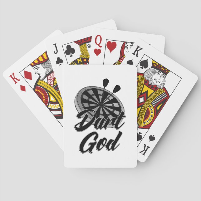 Dart God Poker Cards (Back)