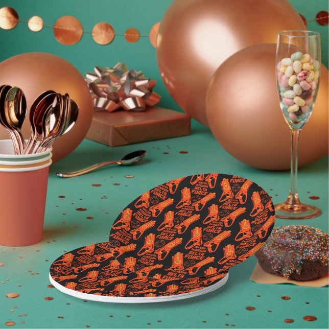 Dart Gun Battle Birthday Paper Plates (Multi)