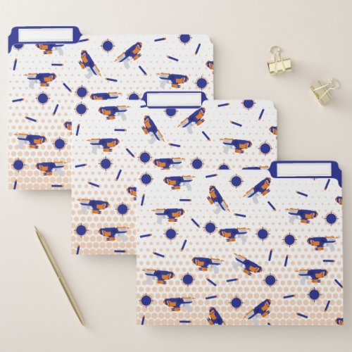 Dart Gun Battle War Boys Target Pattern File Folder