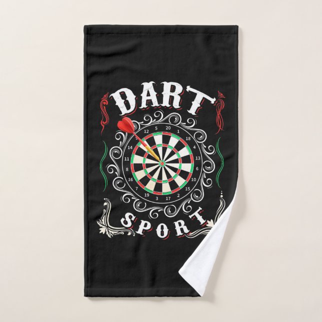 Dart Is My Sport Hand Towel (Hand Towel)