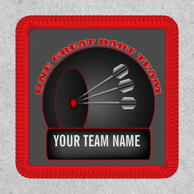Dart League Great Team Custom Patch (Front)