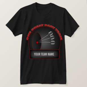 Flame Dartboard Shirts Dart League Shirts