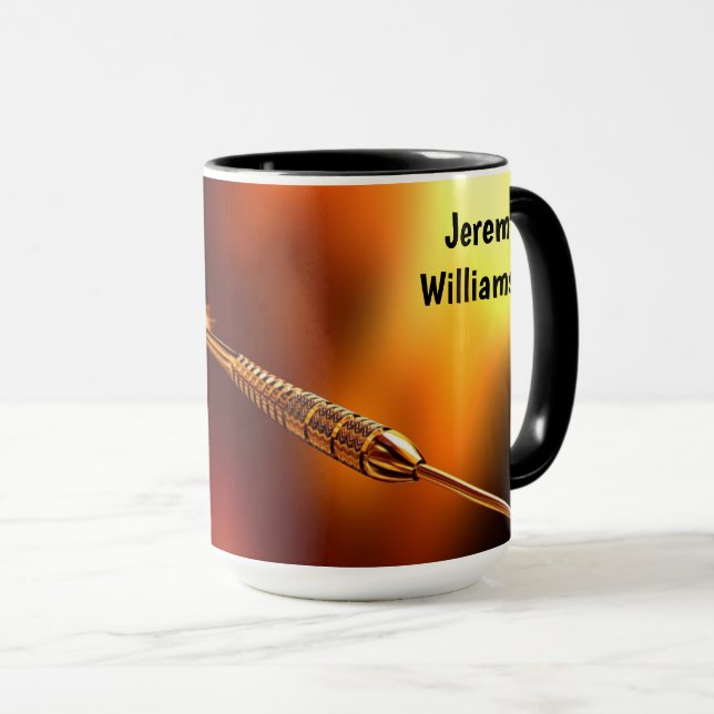 Dart Player's Special Design - Personalize Mug (Front Right)