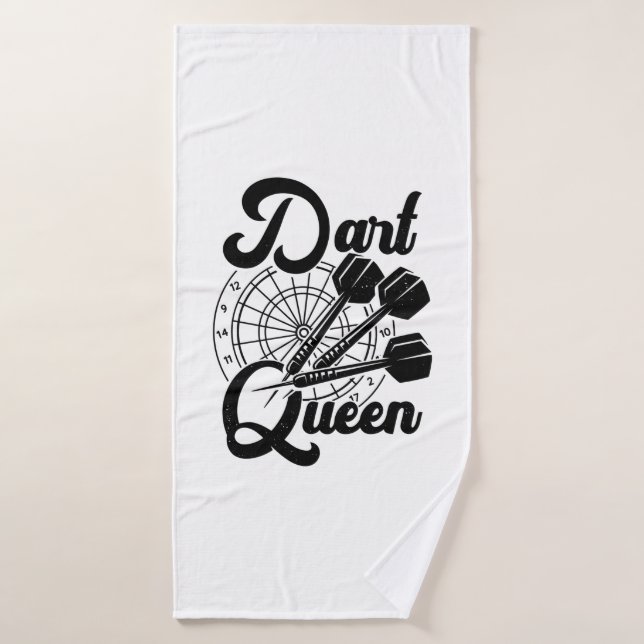 Dart Queen Bath Towel (Bath Towel)