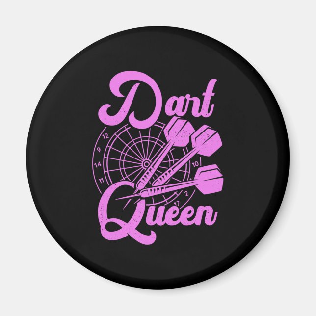 Dart Queen Magnet (Front)