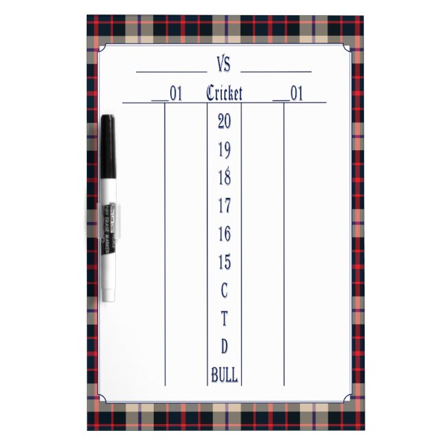 Dart Score Board (Front)