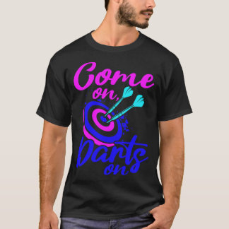 Dart Sport Club Dartboard Arrow Sport Dart 44 T-Shirt