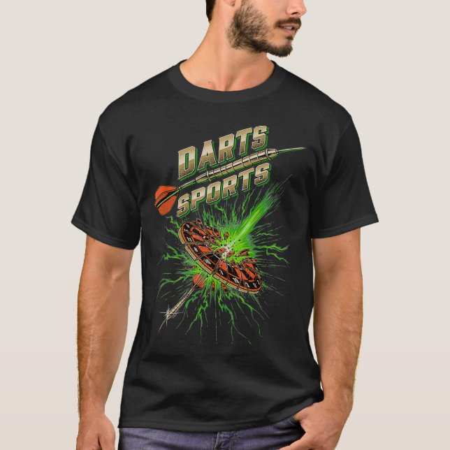Dart Sports Flash Arrow Favorite piece for Fans T-Shirt (Front)