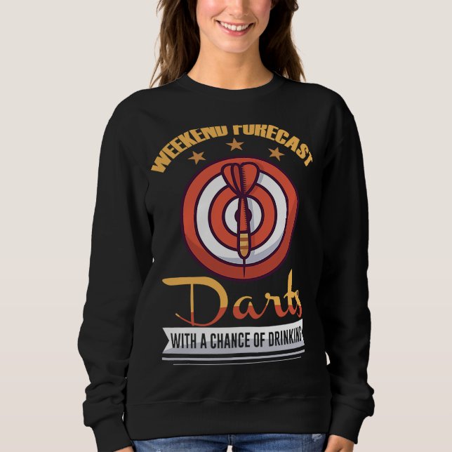 Dart Team Beer   Dart Player Sweatshirt (Front)
