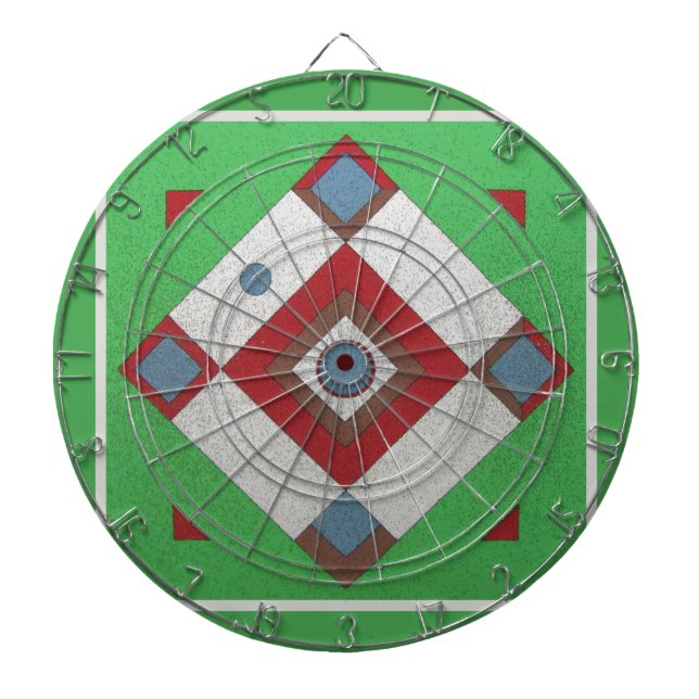 Dartball Board Dartboard With Darts (Front)