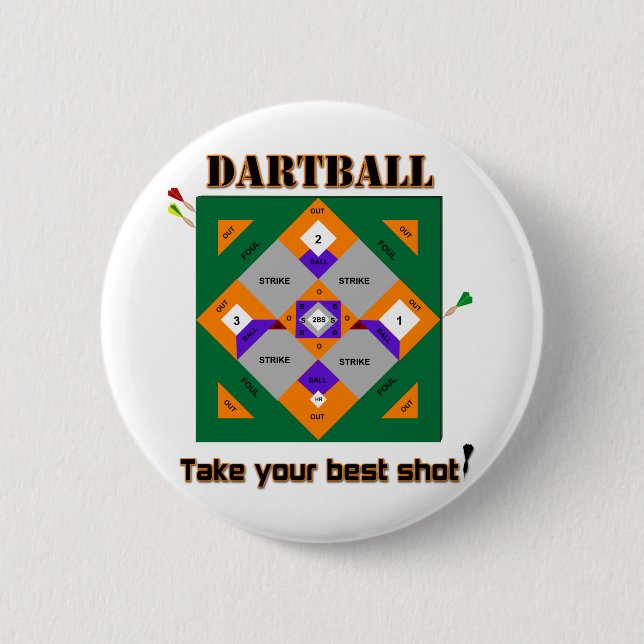 Dartball Button (Front)