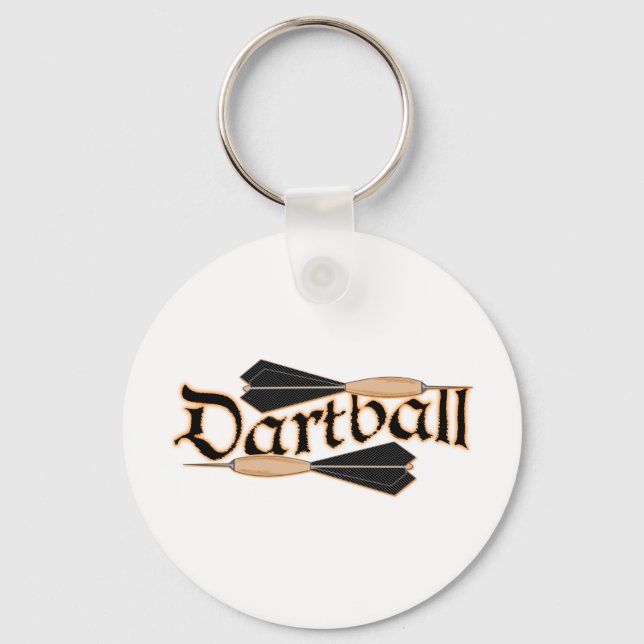 Dartball Darts Keychain (Front)