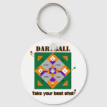 Dartball Keychain