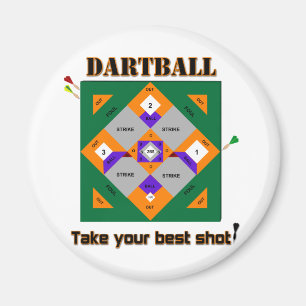 Dartball Magnet
