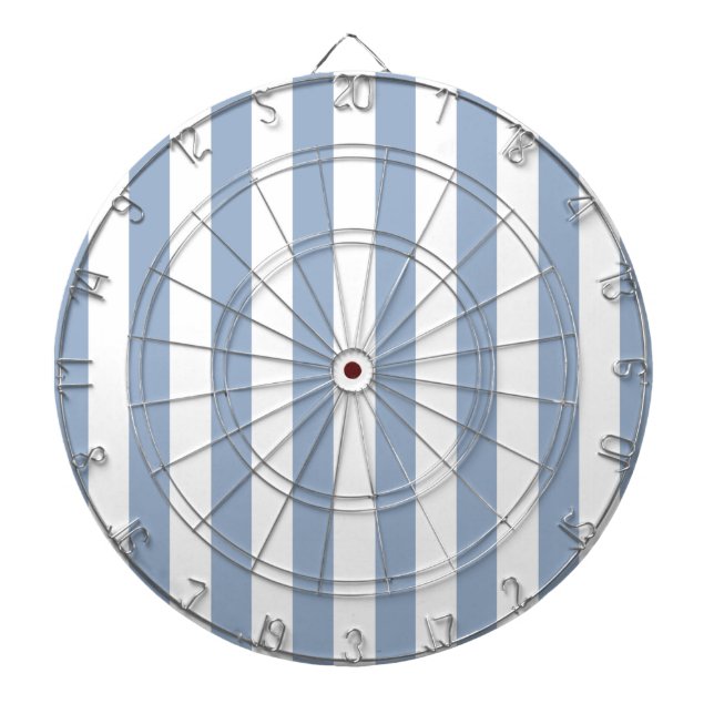 Dartboard Blue & White Stripe (Front)