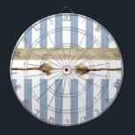 Dartboard Blue & White Stripe Rope<br><div class="desc">Dartboard</div>
