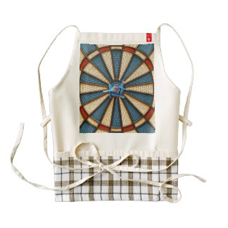 Dartboard Bullseye Zazzle HEART Apron