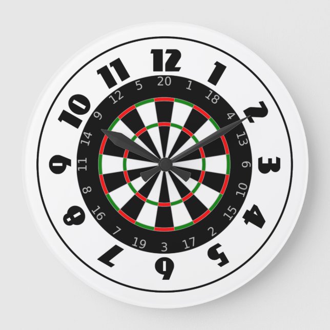 Dartboard Clock (Front)