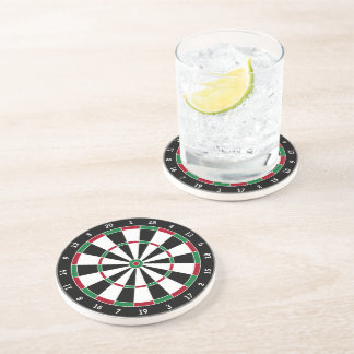 Dartboard Coaster for Bar Decor and Game Room