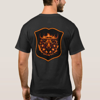Dartboard Coat of Arms Bull Darts Special Design T-Shirt