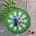 Dartboard - Customizable Photo & Health Decisions<br><div class="desc">This customizable dartboard is not only a fun addition to any game room but also serves as a daily reminder for your personal. Expertly crafted a high-quality print of your chosen photo and text, this dartboard offers a personalized touch to your fitness journey. Featuring 20 distinct health goals to aim...</div>