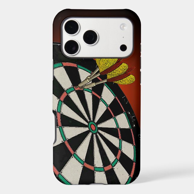 Dartboard Design Iphone Case (Back)