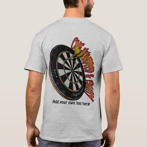 Dartboard Design T_Shirt