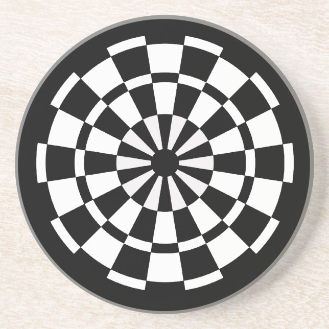 Dartboard Drink Coaster (Front)