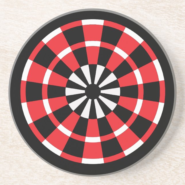 Dartboard Drink Coaster (Front)