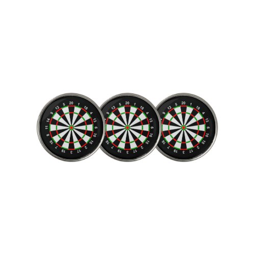 Dartboard Golf Ball Marker