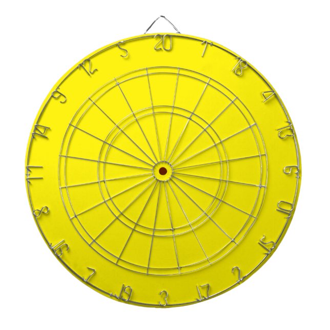 Dartboard Happy Yellow (Front)