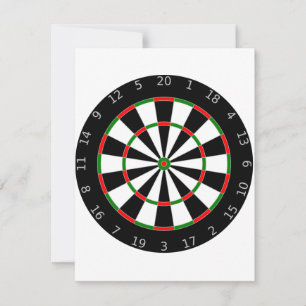 Dartboard Invitations