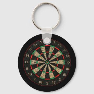 Dartboard Key-Chain Keychain
